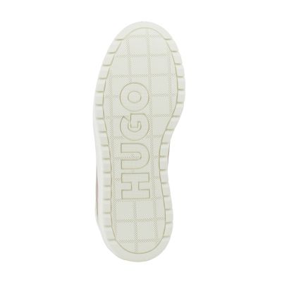 Дамски Сникърс HUGO - 50552645 LYSSA TENN BPFR LIGHT BEIGE