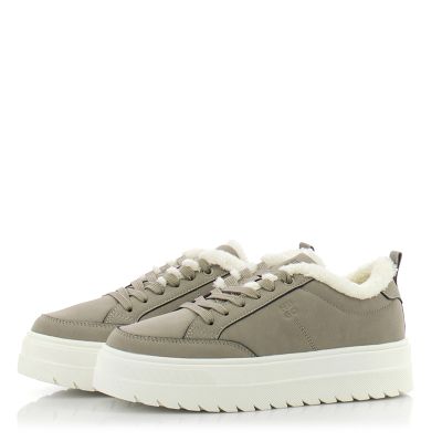 Дамски Сникърс HUGO - 50552645 LYSSA TENN BPFR LIGHT BEIGE