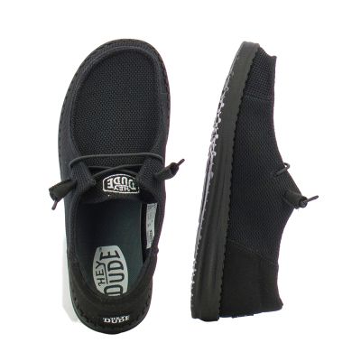 Дамски Ежедневни HEY DUDE - 40065-001 WENDY FUNK MONO BLACK