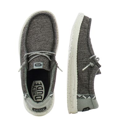 Мъжки Ежедневни HEY DUDE - 40716-066 WALLY COASTLINE BLACK