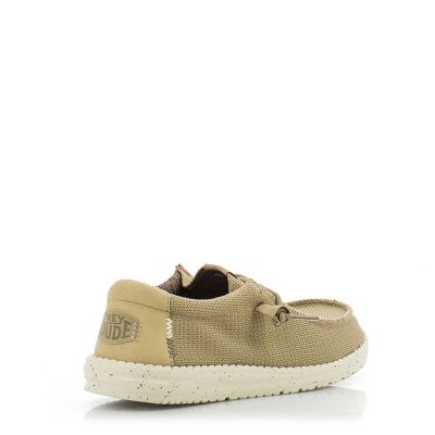 Мъжки Ежедневни HEY DUDE - 40403-25W WALLY SPORT TAN/WHITE