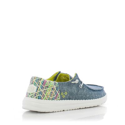 Дамски Ежедневни HEY DUDE - 43156-4NY WENDY FUNK BLUE/MULTI