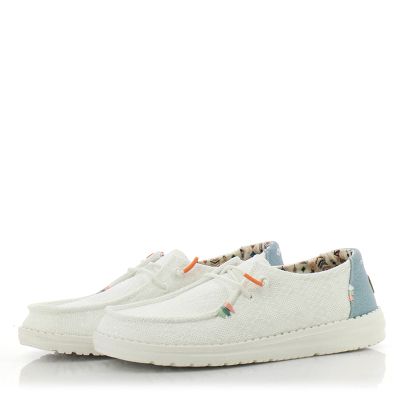 Дамски Ежедневни HEY DUDE - 40054-1KF WENDY BOHO WHITE CROCHET