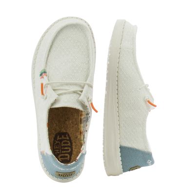 Дамски Ежедневни HEY DUDE - 40054-1KF WENDY BOHO WHITE CROCHET