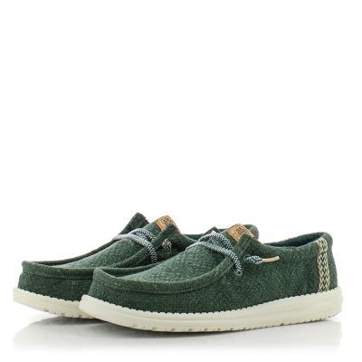 Мъжки Ежедневни HEY DUDE - 43085-336 WALLY JUTE SEA GREEN