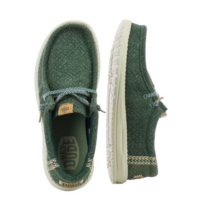 Мъжки Ежедневни HEY DUDE - 43085-336 WALLY JUTE SEA GREEN