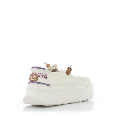 Дамски Ежедневни HEY DUDE - 40739-100 WENDY PEAK WHITE