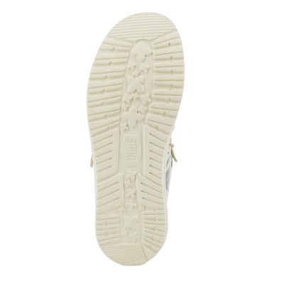 Мъжки Ежедневни HEY DUDE - 43087-0OF WALLY PALM EGRET/BLUE