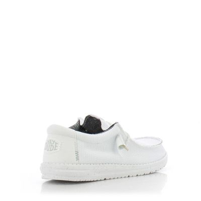 Мъжки Ежедневни HEY DUDE - 40403-143 WALLY SPORT WHITE