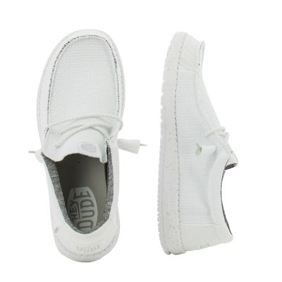 Мъжки Ежедневни HEY DUDE - 40403-143 WALLY SPORT WHITE