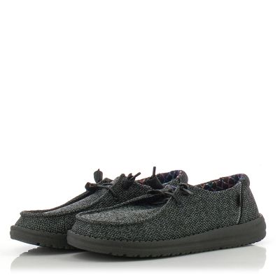 Дамски Ежедневни HEY DUDE - 40078-0XJ WENDY SOX BLACK