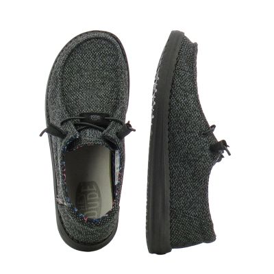 Дамски Ежедневни HEY DUDE - 40078-0XJ WENDY SOX BLACK