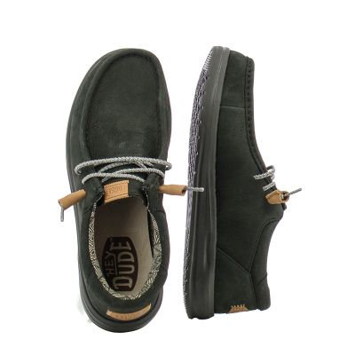 Мъжки Ежедневни HEY DUDE - 40175-001 WALLY GRIP CRAFT BLACK