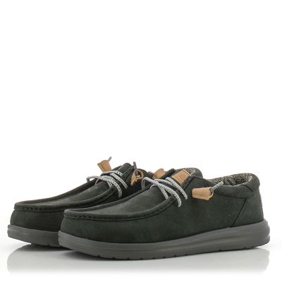 Мъжки Ежедневни HEY DUDE - 40175-001 WALLY GRIP CRAFT BLACK