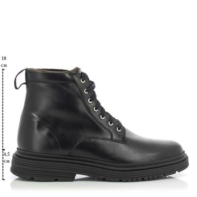 Мъжки Ежедневни Боти CLARKS-26183262 BADBURY HI WP BLACK LEA