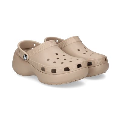 Сабо CROCS-206750-214 CLASSIC PLATFORM CLOG TAUPE