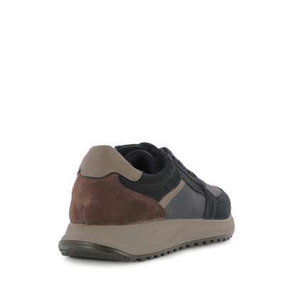 Мъжки Сникърс IMAC-853541 SARONNO  DARK BLUE/COGNAC