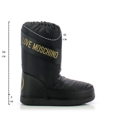 Дамски Спортни Боти MOSCHINO - JA24012G1BIU3000 NERO