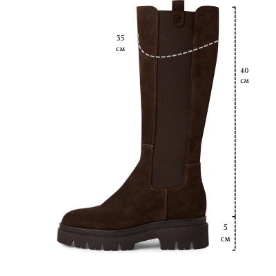 Офицерки TAMARIS - 1-25608-41-347 MOCCA SUEDE