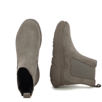 Дамски Равни Боти GEOX - D56NHB D NEBULA 2.0 TAUPE