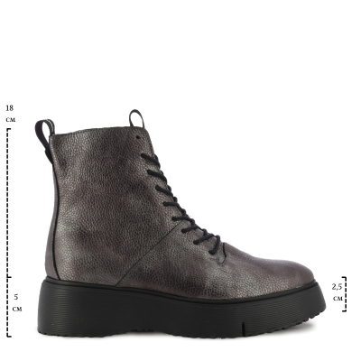 Дамски Боти На Платформа WONDERS-A-9350 SAGE ELVIN PLOMO