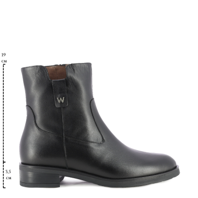 Дамски Равни Боти WONDERS-C-5481 ROCIO ISY NEGRO