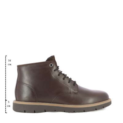 Мъжки Ежедневни Боти GEOX - U56M7B U POVE DARK BROWN