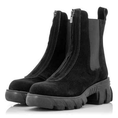 -D22KB-4160-LX  A20  black suede