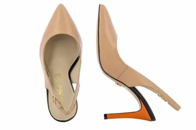 Дамски обувки на ток DONNA ITALIANA - 8236-almondss19
