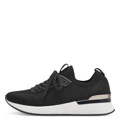 Дамски Сникърс TAMARIS - 1-23712-42-048 BLACK/GOLD