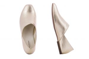 Дамски обувки без връзки VAGABOND - 4305-083-lightgold