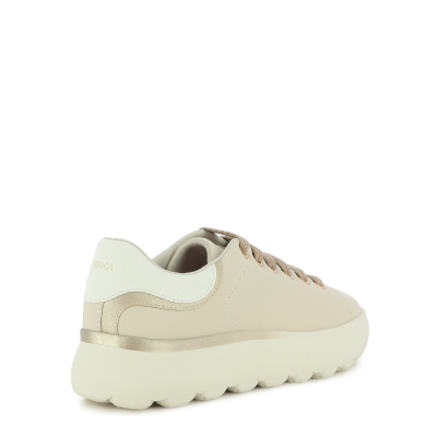 Дамски Сникърс GEOX - D65TCB D SPHERICA PAPYRUS/LT GOLD