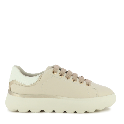 Дамски Сникърс GEOX - D65TCB D SPHERICA PAPYRUS/LT GOLD