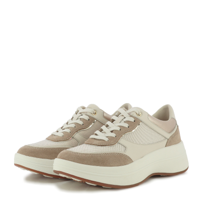 Дамски Сникърс GEOX - D65WTD D SPHERICA ECUB PAPYRUS/CREAM