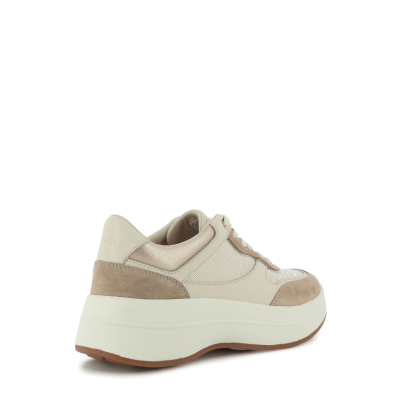 Дамски Сникърс GEOX - D65WTD D SPHERICA ECUB PAPYRUS/CREAM