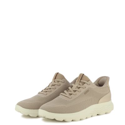 Дамски Сникърс GEOX - D557MA D SPHERICA PLUS LT TAUPE/LT GOLD