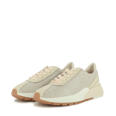 Дамски Сникърс GEOX - D655JA D METROPOLI PAPYRUS/LT GREY