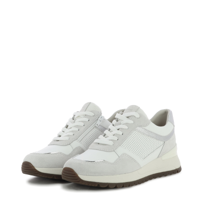 Дамски Сникърс GEOX - D6500A D DESYA WHITE/OFF WHITE