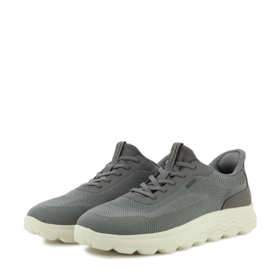 Мъжки Сникърс GEOX - U55MPA U SPHERICA PLUS DK GREY