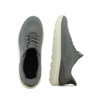 Мъжки Сникърс GEOX - U55MPA U SPHERICA PLUS DK GREY