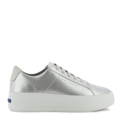 Дамски Сникърс GEOX - D658JA D GXCP-03 SILVER/OFF WHT