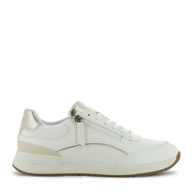 Дамски Сникърс GEOX - D65NQB D BULMYA WHITE/LT GOLD