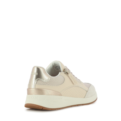 Дамски Сникърс GEOX - D65NQB D BULMYA PAPYRUS/LT GOLD