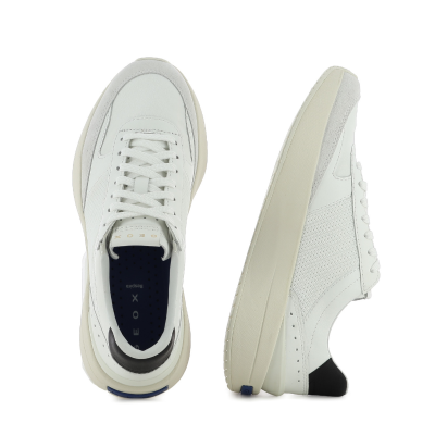 Дамски Сникърс GEOX - D659KA D GXRN-01 WHITE