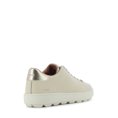 Дамски Сникърс GEOX - D65PJD D SPHERICA ECUB PAPYRUS/LT GOLD