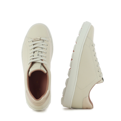 Дамски Сникърс GEOX - D65PJD D SPHERICA ECUB PAPYRUS/LT GOLD