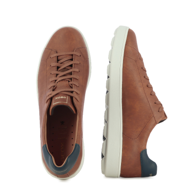 Мъжки Сникърс GEOX - U65EKC U SPHERICA ECUB-1 B LT BROWN