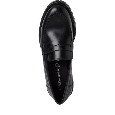 Дамски Лоуфър TAMARIS - 1-24300-45-003 BLACK LEATHER