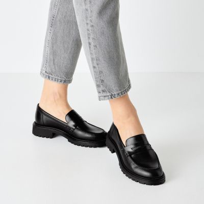 Дамски Лоуфър TAMARIS - 1-24300-45-003 BLACK LEATHER