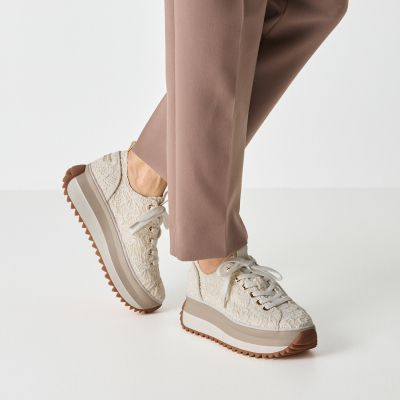 Дамски Сникърс TAMARIS - 1-23731-41-474 IVORY MACRAMEE